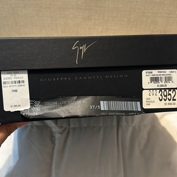 Giuseppe Zanotti Curl Summer Heels - Picture 6 of 6